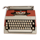 Functional portable typewriter japy message
