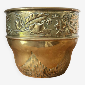 Brass planter from the 70s and 80s