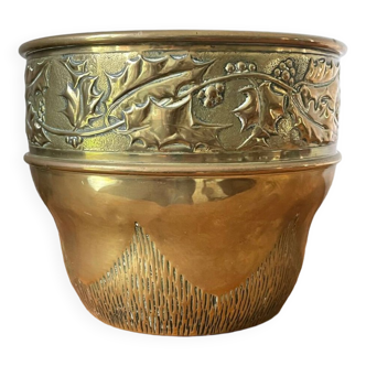 Brass planter from the 70s and 80s