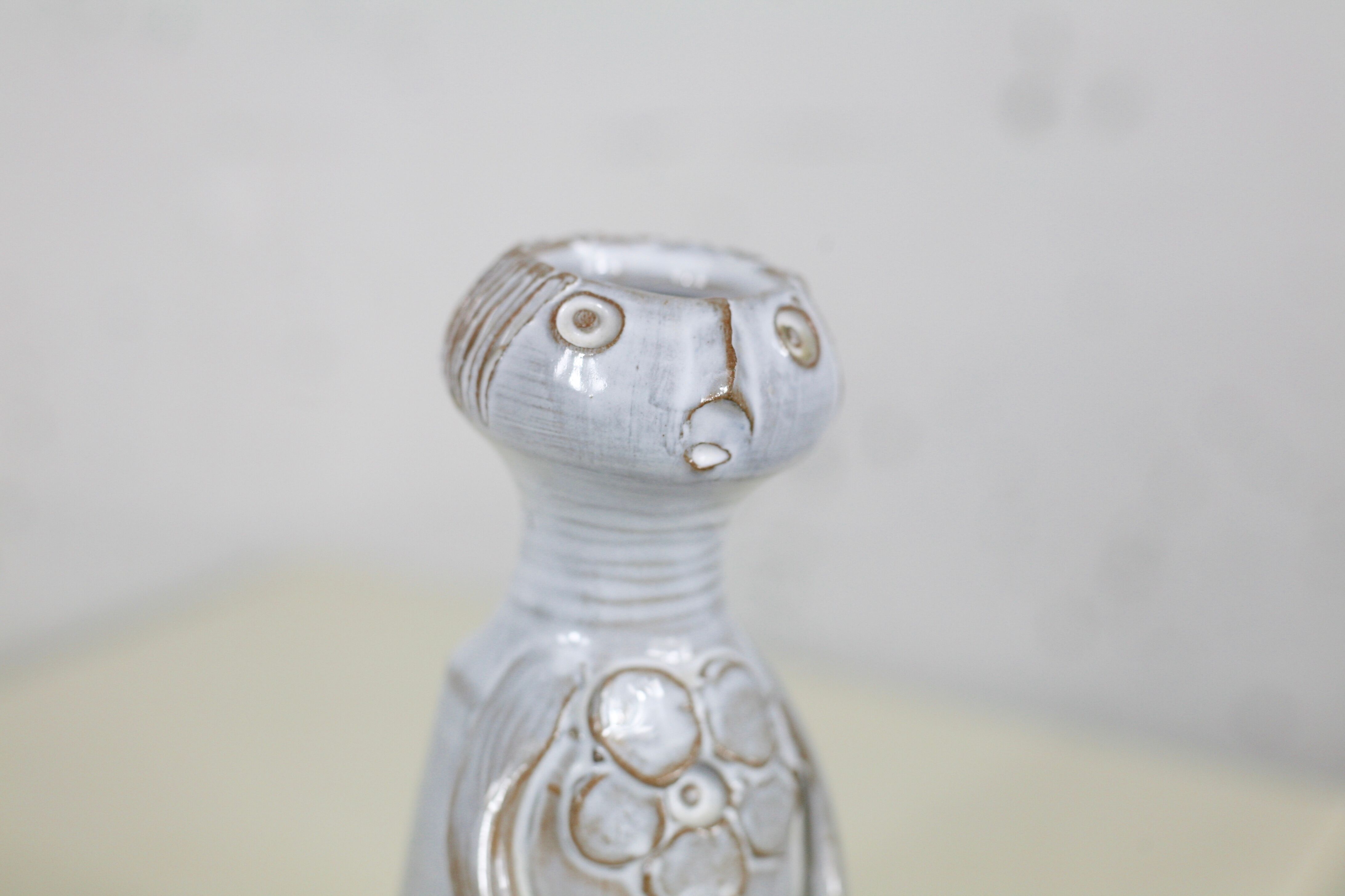 Anthropomorphic vase by Dominique Pouchain, ceramics, France, post-2000