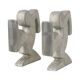 Designer Metal Bookends – La Linea (Osvaldo Cavandoli)