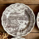5 plates N Fontabesso Italy