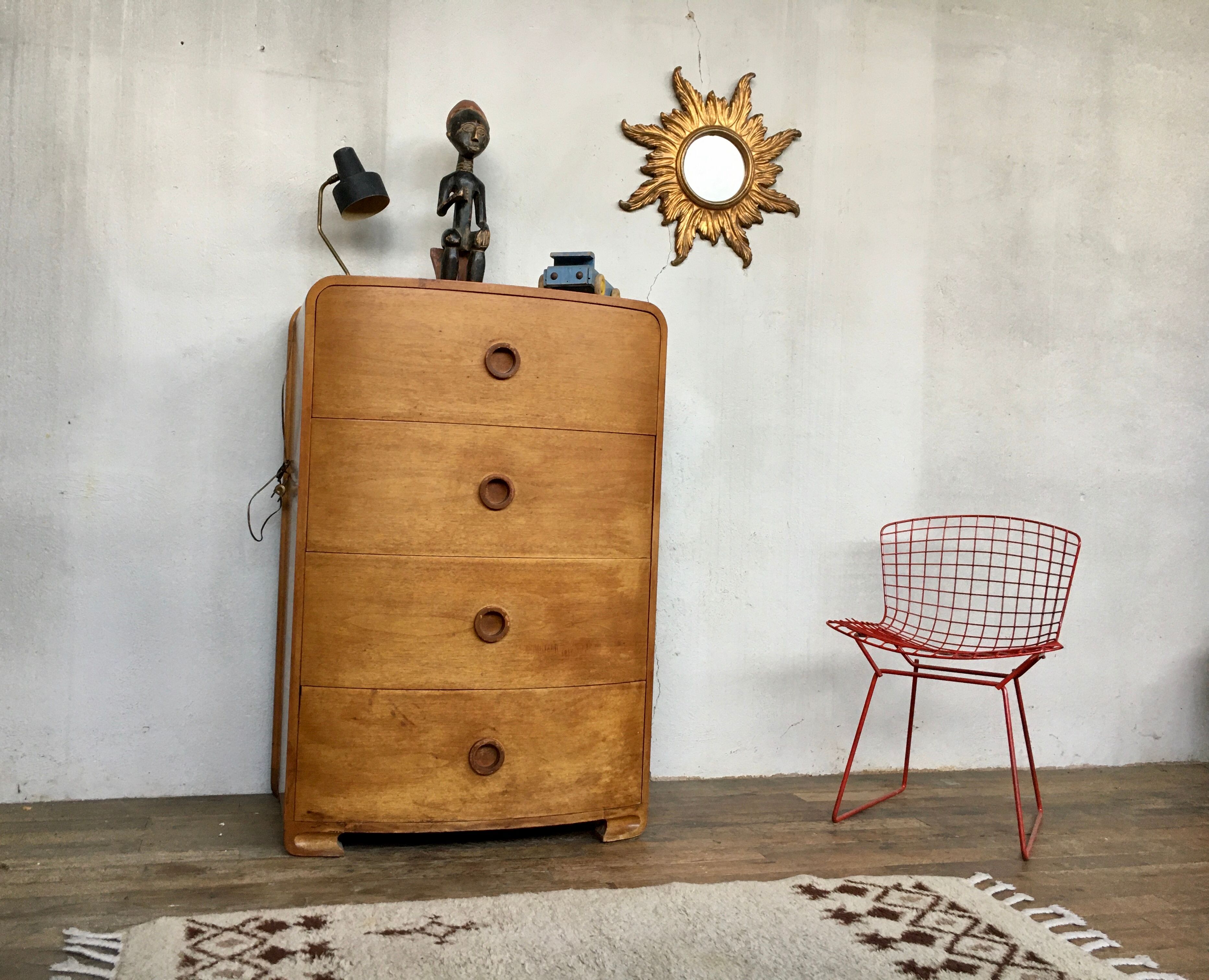 Art Deco style chest of drawers 1930