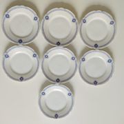 Set of 7 Muller Selb dessert plates