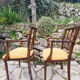 Mobilier de salon anglais en acajou vers 1900