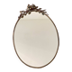 Old bronze frame mirror