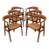 Set of six teak chairs, Danish design, 1970s, made in Denmark