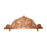 old pediment in oak