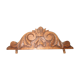 old pediment in oak