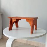 Vintage folk art stool