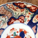 Plat en porcelaine japonais Imari