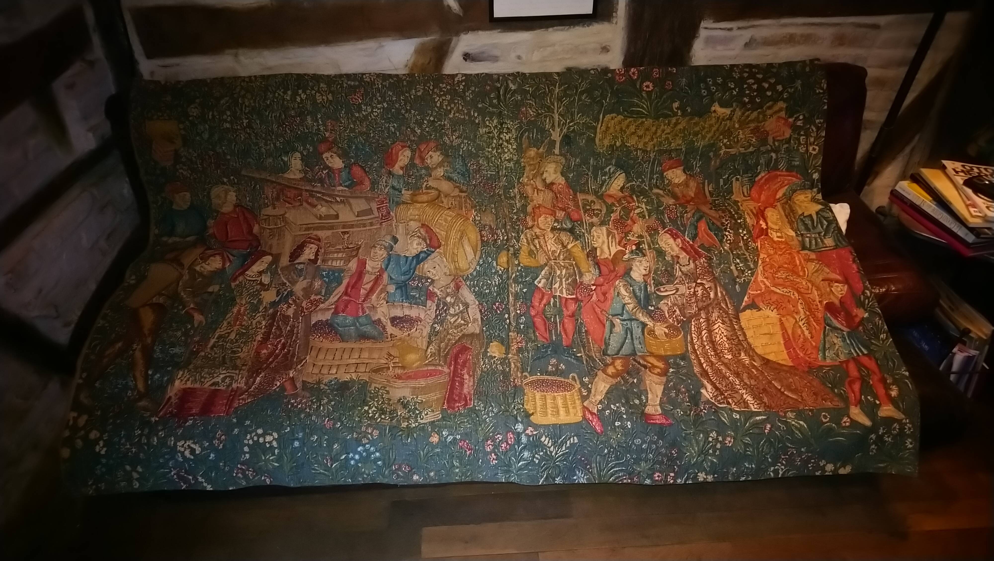 The grape harvest "JP Paris, 100th anniversary" 210x130