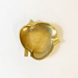 Art Deco brass ashtray