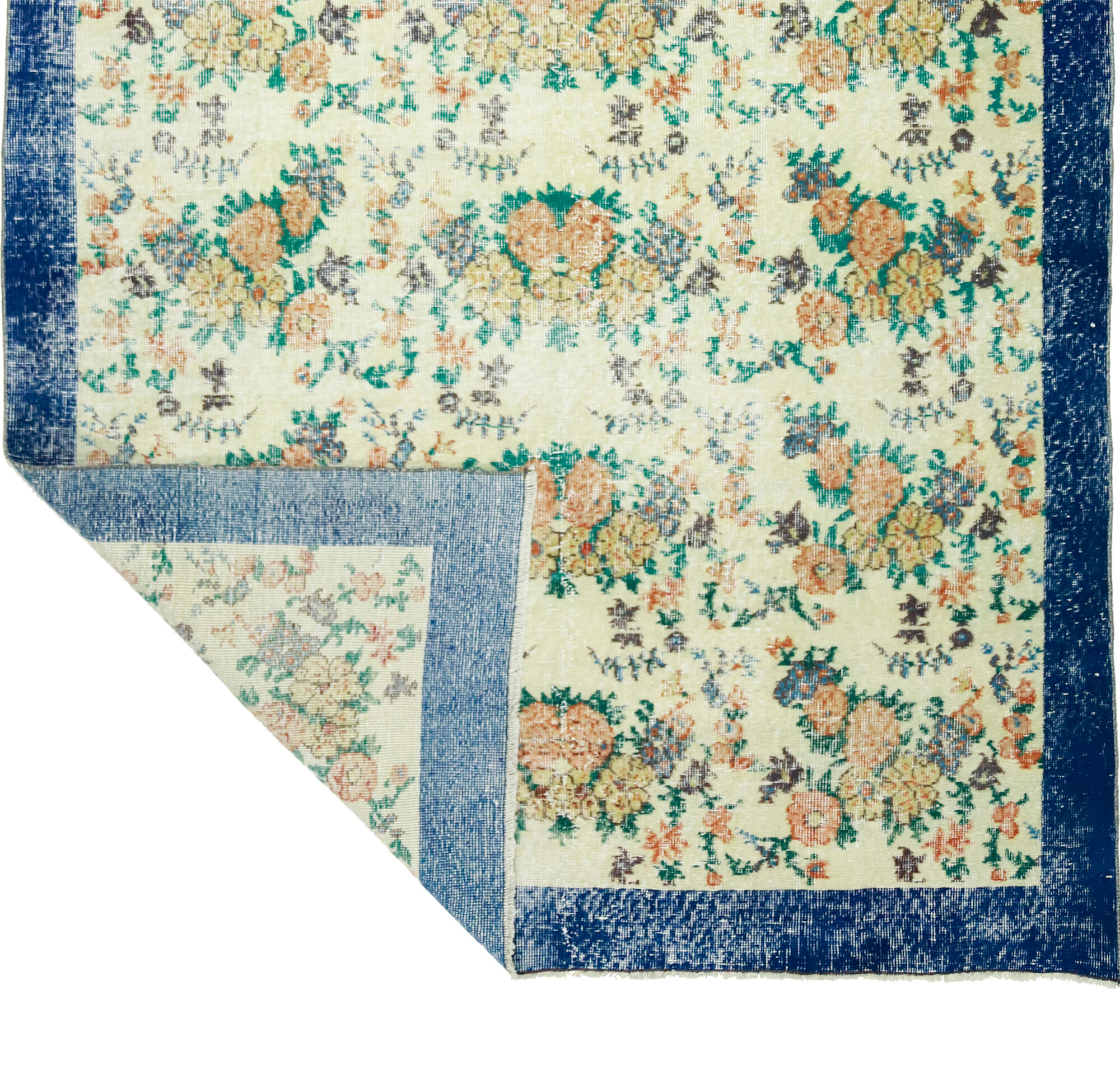 Anatolian handmade vintage rug 290 cm x 162 cm