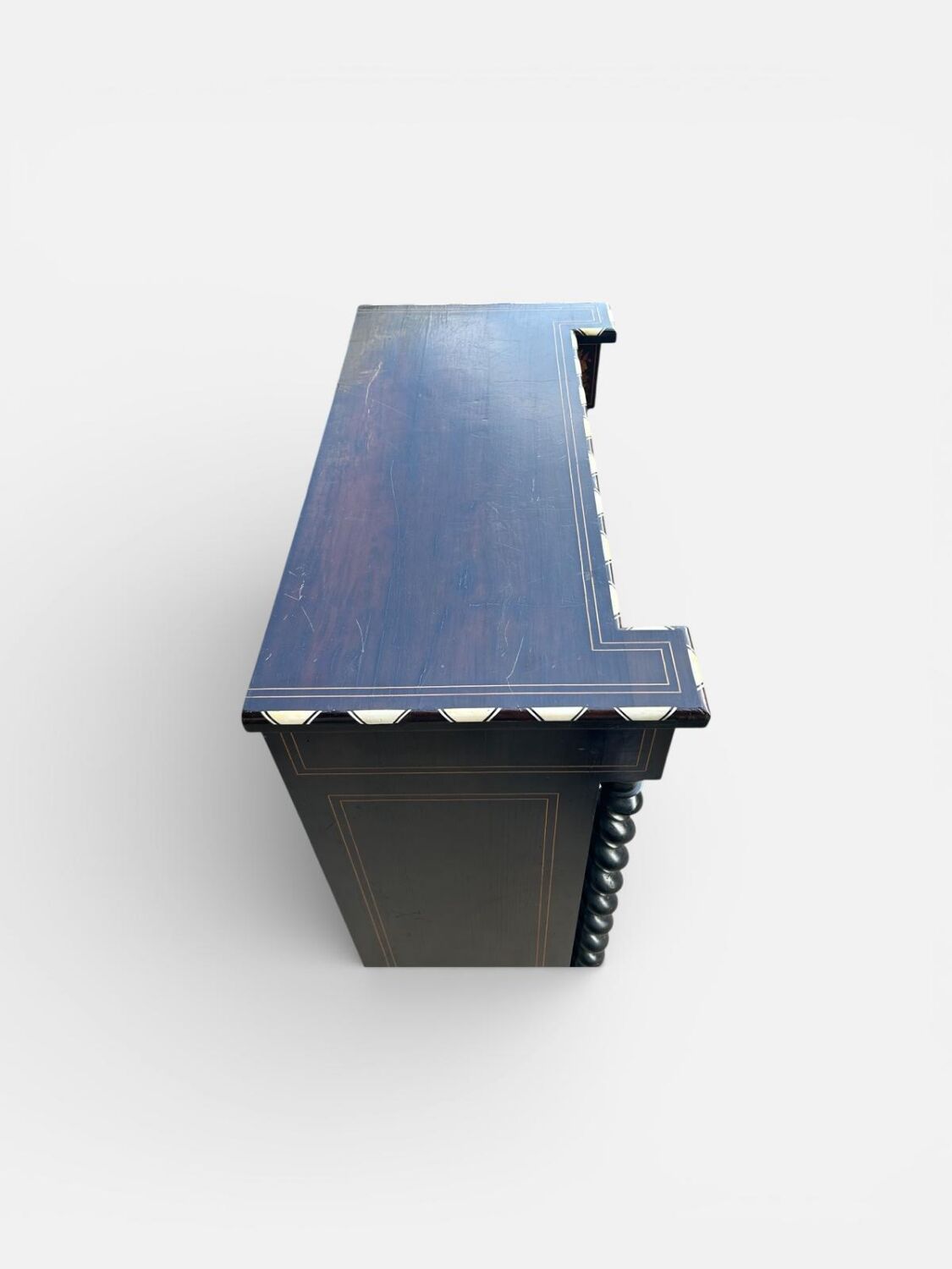 Sideboard - a piece of furniture at a supporting height or in between, made of marquetry and pl