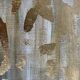 Painting signed oil on canvas with gold leaf finish “The Bride”