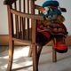Fauteuil enfant campagnard vintage
