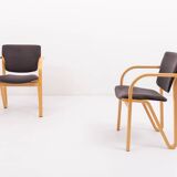 Set of 6 Danish design chairs from Four Design
