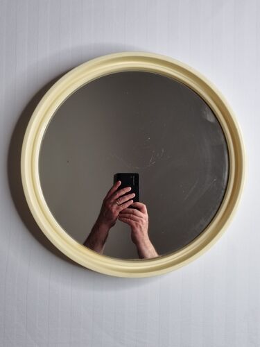 Mirror "Gilac" vintage round, 40 cm