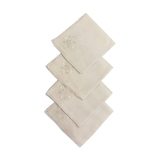 4 linen napkins