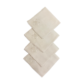 4 linen napkins