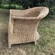 Rattan armchair