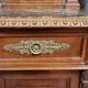 Pair of Renaissance style bedside tables in carved walnut, 19th century