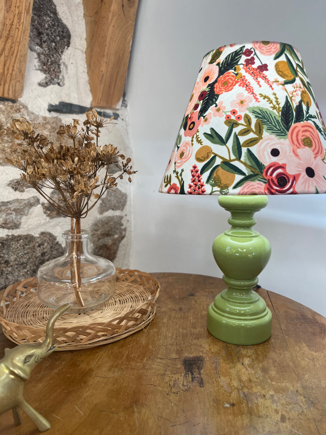 Lampe vintage revisitée