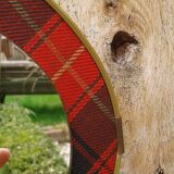 Vintage oval mirror 35x24cm