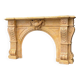 Napoleon iii style lamartine yellow marble fireplace circa 1880