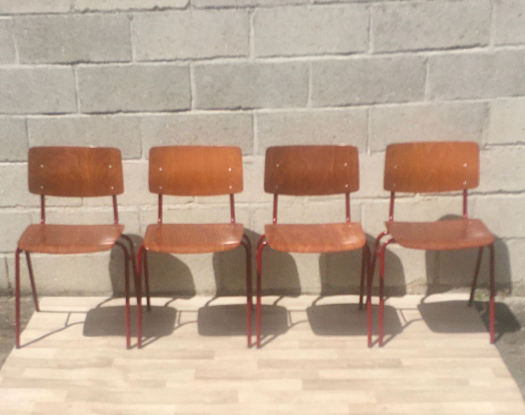 4 vintage chairs Marko Holland
