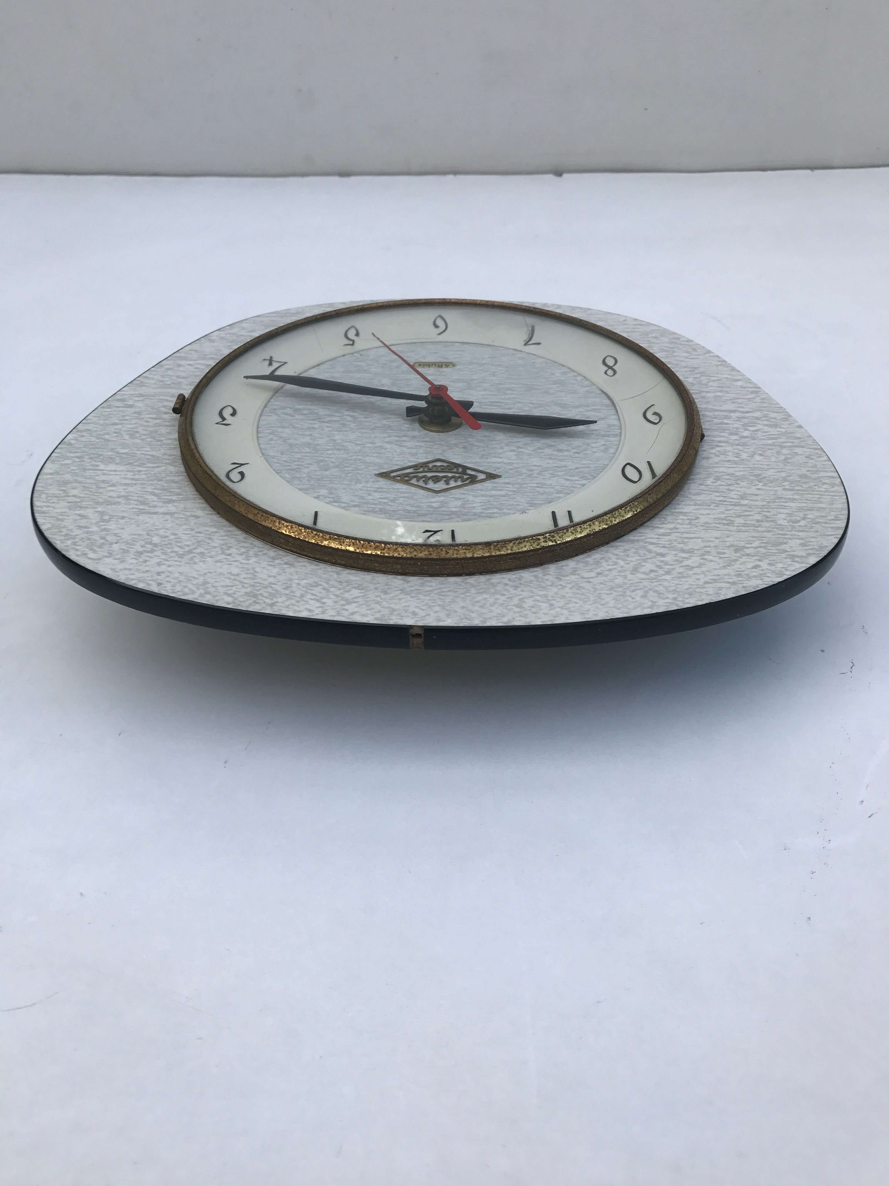 Pendulum former Lutetia electric in the 1950s formica vintage