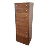 Chiffonnier en noyer d'Amérique, 1980