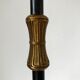 Lampadaire vintage en fer forgé et bronze années 50