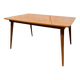 Vintage table with compass legs