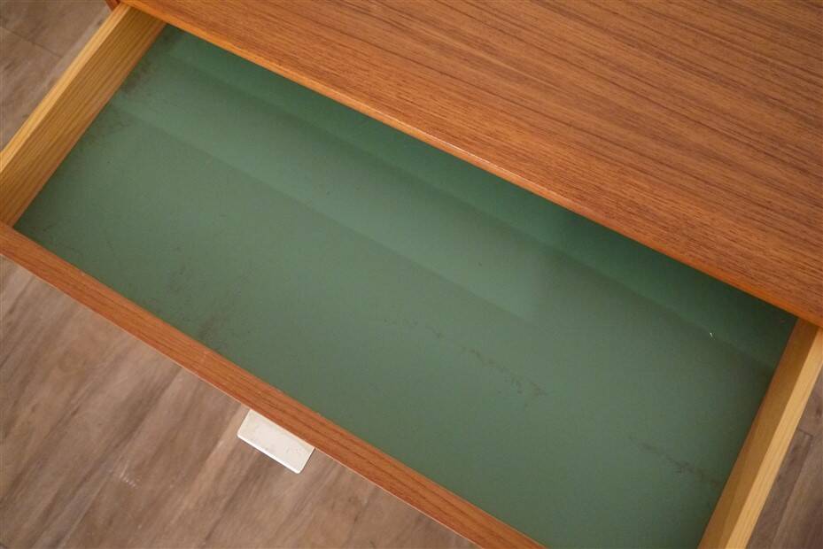 Vintage Scandinavian teak bedside table 1960