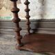 19th Century Original French Bobbin Turned Wooden Shelving Unit, Two Tier D
