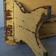 19th-century foot restings with old patina
