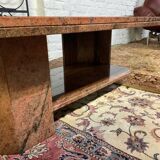 Vintage granite coffee table from the 80s