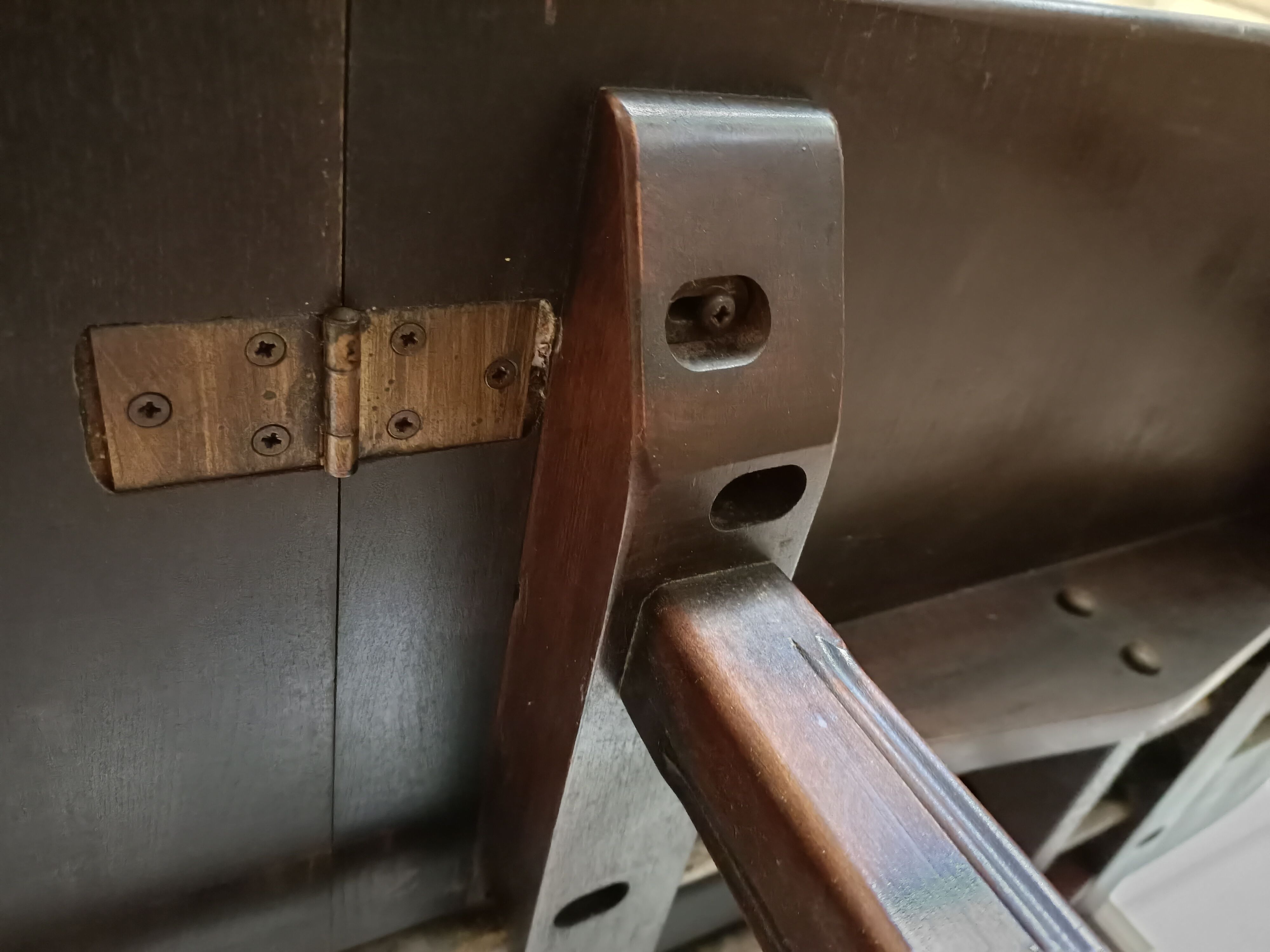 Wooden table with flaps