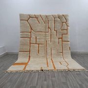 Tapis marocain fait main artisanale traditionnelle 2/3 m