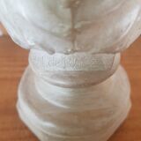 Bust writer Honoré de Balzac patinated