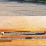 Farm table and 2 benches
