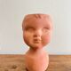 Cache pot tête visage enfant