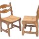 Set of 6 Guillerme and Chambron chairs