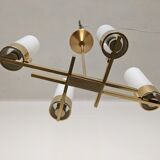 Arlus chandelier with 4 fires from the 50s/60s