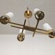 Arlus chandelier with 4 fires from the 50s/60s