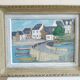 Landscape painting of the seaside in Brittany