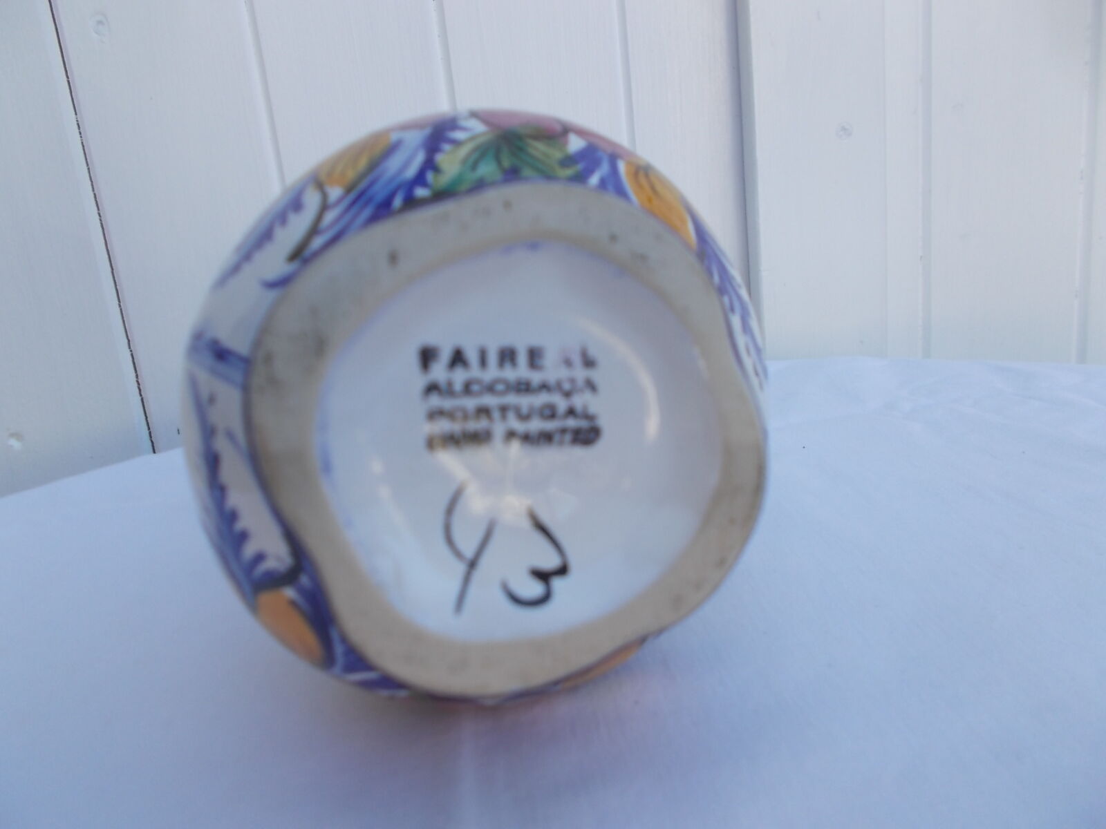 Earthenware vase Portugal