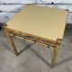 Pair of bamboo dining table with formica top